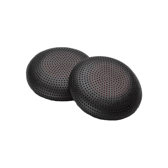 Ersatz-Ohrpolster für Poly Blackwire 3300, Memory-Schaumstoff + PU-Leder, Schwarz, 1 Paar