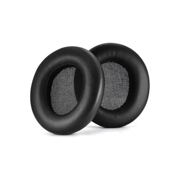 Ersatz-Ohrpolster für SteelSeries Arctis Nova 1, 3, 5, 7, 9, Pro Wired, Memory-Schaumstoff + PU-Leder, Schwarz, 1 Paar