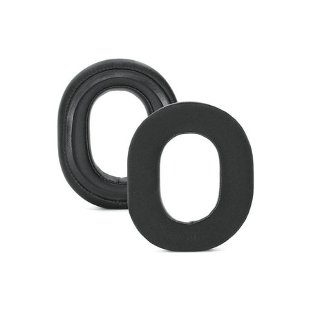 Ersatz-Ohrpolster für Razer Blackshark V3 Pro, Memory-Schaumstoff + Textil, Schwarz, 1 Paar