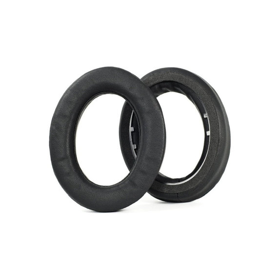 Ersatz-Ohrpolster für Sennheiser HD490 Pro, HD490 Pro Plus, Memory-Schaumstoff + PU-Leder, Schwarz, 1 Paar