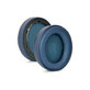 Ersatz-Ohrpolster für Anker Soundcore Life Q30, Q35, Memory-Schaumstoff + PU-Leder, Blau (Genäht), 1 Paar