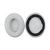 Ersatz-Ohrpolster für Anker Soundcore Life Q20, Memory-Schaumstoff + PU-Leder, Grau, 1 Paar