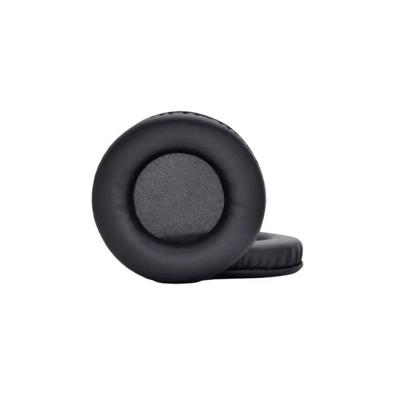 Ersatz-Ohrpolster für Audio-Technica ATH-A500X, A550Z, A900X, A990Z, Memory-Schaumstoff + PU-Leder, Schwarz, 1 Paar