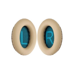 Ersatz-Ohrpolster für Bose QuietComfort 2, 15, 25 und 35, Memory-Schaumstoff + PU-Leder, Khaki, 1 Paar