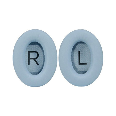 Ersatz-Ohrpolster für Bose QuietComfort 45, Memory-Schaumstoff + PU-Leder, Hellblau, 1 Paar