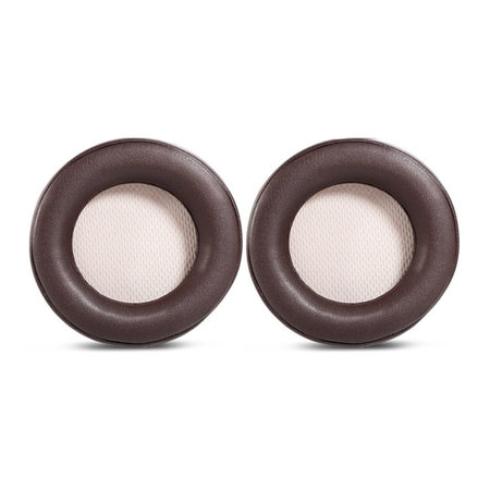 Ersatz-Ohrpolster für Corsair Virtuoso RGB, RGB SE und RGB XT, Memory-Schaumstoff + PU-Leder, Braun, 1 Paar