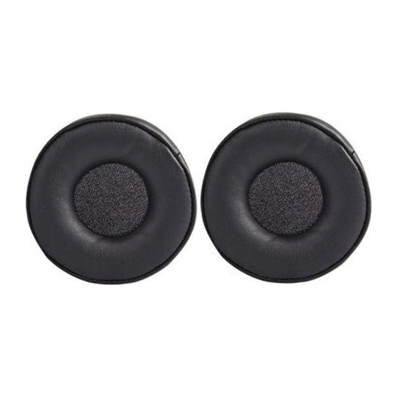 Ersatz-Ohrpolster für Jabra MOVE Wireless, Memory-Schaumstoff + PU-Leder, Schwarz, 1 Paar