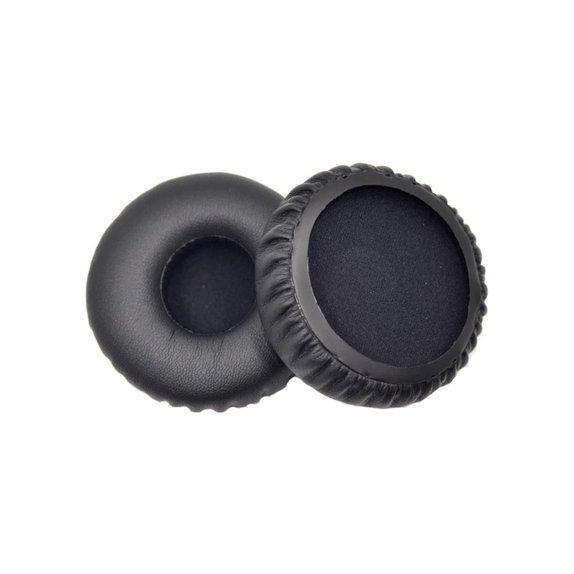 Ersatz-Ohrpolster für Jabra Revo, Memory-Schaumstoff + PU-Leder, Schwarz, 1 Paar