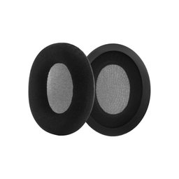 Ersatz-Ohrpolster für Kingston HyperX Cloud II, Wildleder, Schwarz, 1 Paar