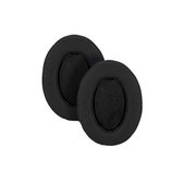 Ersatz-Ohrpolster für Shure SRH440, Memory-Schaumstoff + PU-Leder, Schwarz, 1 Paar