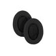 Ersatz-Ohrpolster für Shure SRH440, Memory-Schaumstoff + PU-Leder, Schwarz, 1 Paar