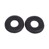 Ersatz-Ohrpolster für Sony MDR-ZX110, Memory-Schaumstoff + PU-Leder, Schwarz, 1 Paar