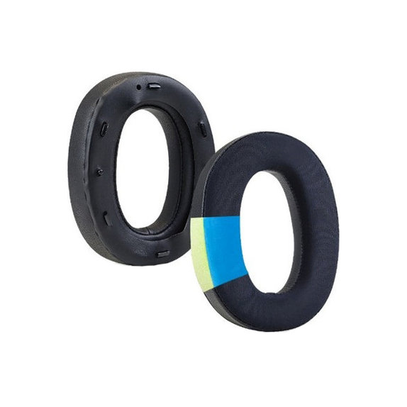 Ersatz-Ohrpolster für Sony WH-1000XM2, Memory-Schaumstoff + Neopren, Schwarz, Kühlgel, 1 Paar