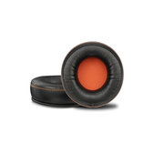 Ersatz-Ohrpolster für SteelSeries Siberia 800, 840, 9H, Memory-Schaumstoff + Textil, Schwarz, 1 Paar