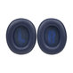 Ersatz-Ohrpolster für JBL Live 650BTNC, E65, Memory-Schaumstoff + PU-Leder, Marineblau, 1 Paar