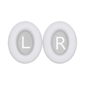 Ersatz-Ohrpolster für Bose 700, NC700, Memory-Schaumstoff + PU-Leder, Weiß, 1 Paar