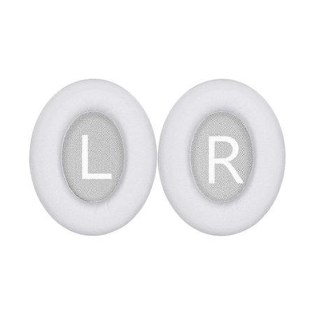 Ersatz-Ohrpolster für Bose 700, NC700, Memory-Schaumstoff + PU-Leder, Weiß, 1 Paar