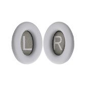 Ersatz-Ohrpolster für Bose QuietComfort 35, Memory-Schaumstoff + PU-Leder, Grau, 1 Paar