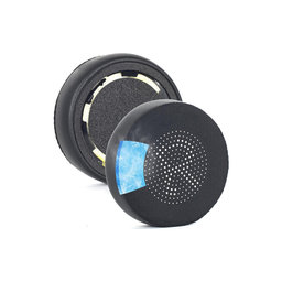 Ersatz-Ohrpolster für Jabra Evolve 75, 75+, UC, MS, Memory-Schaumstoff + PU-Leder, Schwarz, Kühlgel, 1 Paar