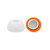 Ersatz-Silikon-Ohrtips für Apple AirPods 1, 2 Pro, M, Memory-Schaumstoff, Weiß