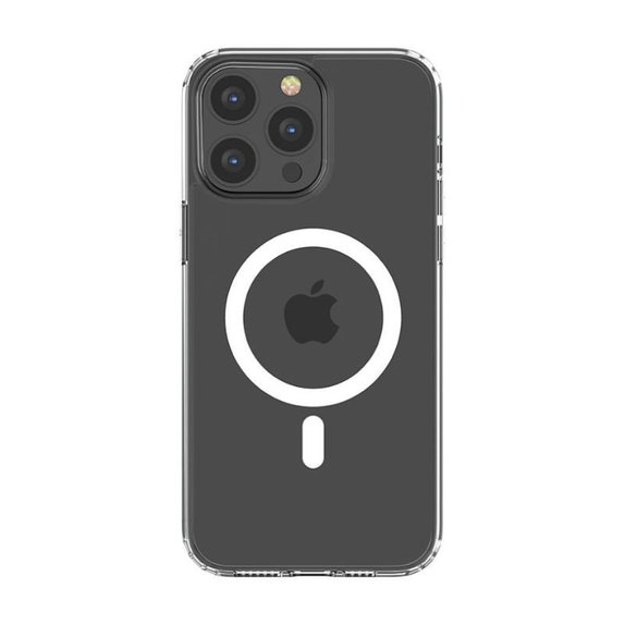 Hülle Clear mit MagSafe für iPhone 15 Pro, Transparent, Devia