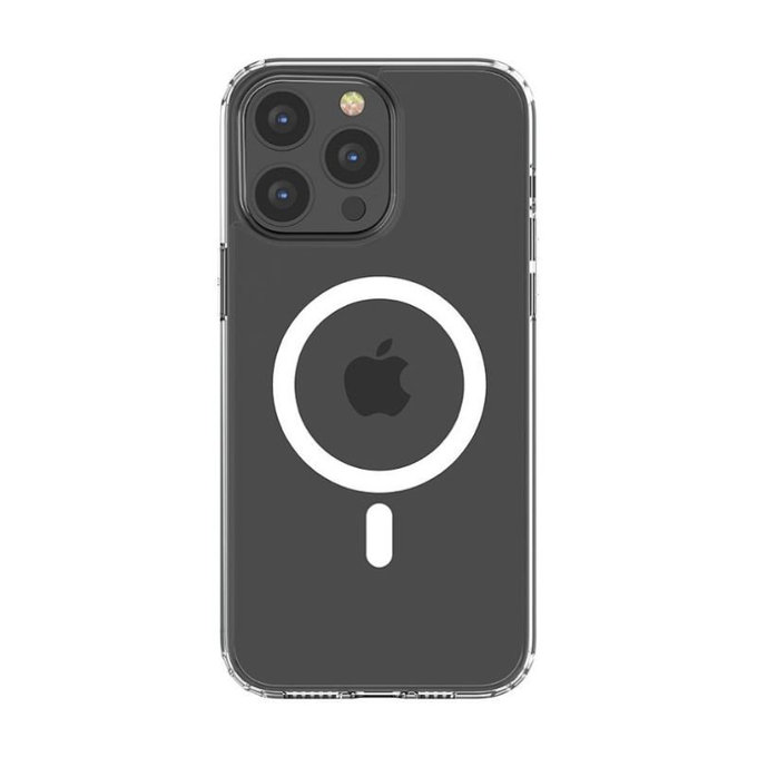 Hülle Clear mit MagSafe für iPhone 15 Pro, Transparent, Devia