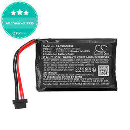 Akku batterie für TomTom GO 5000, 5100, 6000, 6100, 6200, Pro 5250, 1100mAh, Li-Ion, 3.7V, VFAD, HQ