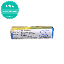 Akku batterie für Philips 8895XL, 750mAh, Li-Ion, 3.7V, 036-11290, HQ