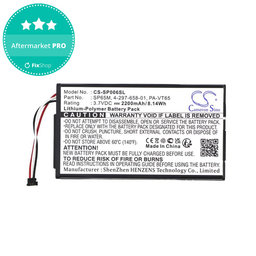 Akku batterie für Sony PS Vita, 2200mAh, Li-Pol, 3.7V, SP65M, HQ