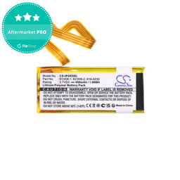 Batterie für Apple iPod Classic 6th Gen, iPod 5G, iPod Video, 450mAh, Li-Pol, 3.7V, EC008, HQ