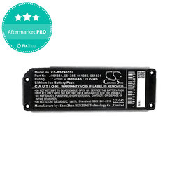 Batterie für Bose 413295, SoundLink Mini, 2600mAh, Li-ion, 7.4V, 061384, HQ