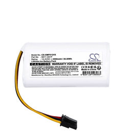 Batterie für Xiaomi Mi Robot vacuum Mop 2 Lite, 2500mAh, Li-ion, 14.4V, 260V-4S1P, HQ