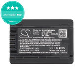 Akku batterie für Panasonic HC-550EB, 4040mAh, Li-Ion, 3.6V, VW-VBT380, HQ