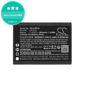 Akku batterie für Canon EOS 1100D, EOS 1300D, 950mAh, Li-Ion, 7.4V, LP-E10, HQ