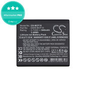 Akku batterie für Panasonic Lumix DMW-BCF10, 940mAh, Li-Ion, 3.7V, DMW-BCF10, HQ