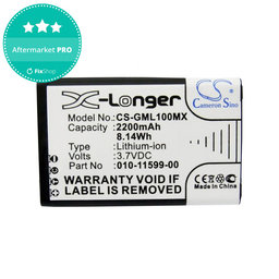 Akku batterie für Garmin E1, E2, Garmin Virb Elite, 2200mAh, Li-Ion, 3.7V, 010-11599-00, HQ