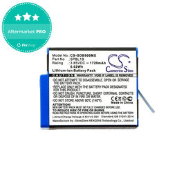 Batterie für Gopro Hero 9, 11, 1720mAh, Li-Ion, 3.85V, SPBL1B, HQ