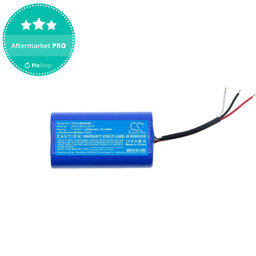 Batterie für DJI Mobile 3, 4, Osmo Mobile 2, Mobile 3, Mobile 4, 2600mAh, Li-Ion, 7.4V, 2ICR18650-2S1P, HQ