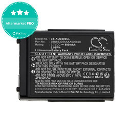 Batterie für Alcatel Mobile 300, 400 Dect, Mobile Reflexes 300, 400, 800mAh, Li-Ion, 3.7V, 3BN66305AAAA000828, HQ