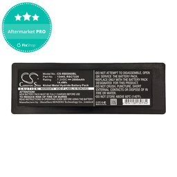 Batterie für Scanreco 590, 592, 2000mAh, Ni-MH, 7.2V, RSC7220, HQ