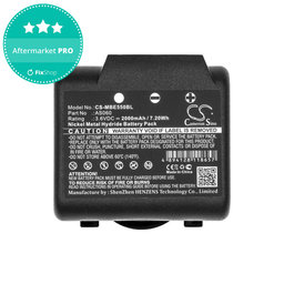 Batterie für Imet BE5500, 2000mAh, Ni-MH, 3.6V, AS060, HQ