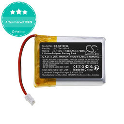 Akku batterie für Sportdog Sd-1275/875, 500mAh, Li-Pol, 7.4V, SDT54-16749, HQ