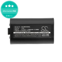 Batterie für Microsoft Xbox One Wireless Controller, Xbox One S, X, Elite Controller, 1556, 1100mAh, Li-Ion, 3V, 1556, HQ