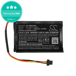 Batterie für TomTom Go 510, 1100mAh, Li-Ion, 3.7V, AHA11110004, HQ