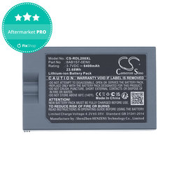 Batterie für Ring Video Doorbell 2, 3, 4, 6400mAh, Li-Ion, 3.7V, 8AB1S7-0EN0, HQ