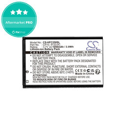 Akku batterie für Amplicomms Powertel M4000, Auro Comfort 1010, 1050mAh, Li-Ion, 3.7V, MM460BB, CP10, HQ