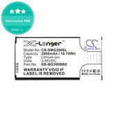 Batterie für Samsung Galaxy Xcover 4, 4S, 2800mAh, Li-Ion, 3.85V, EB-BG390BBE, HQ