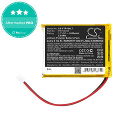 Batterie für Fatboy Edison the Petit, LED Table Lamp Edison, 1600mAh, Li-Pol, 3.7V, PN704050, HQ