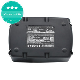 Akku batterie für Metabo Ahs36v, Bha 36 Ltx Compact, 2000mAh, Li-Ion, 36V, 6.25453, HQ