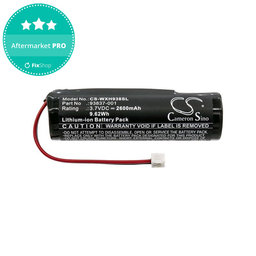 Akku batterie für Wahl Beretta Black Stealth, Designer, 2600mAh, Li-Ion, 3.7V, 93837-001, HQ